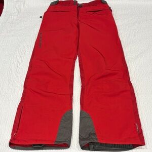 Salomon Women’s Vibrant Red Ski Pants